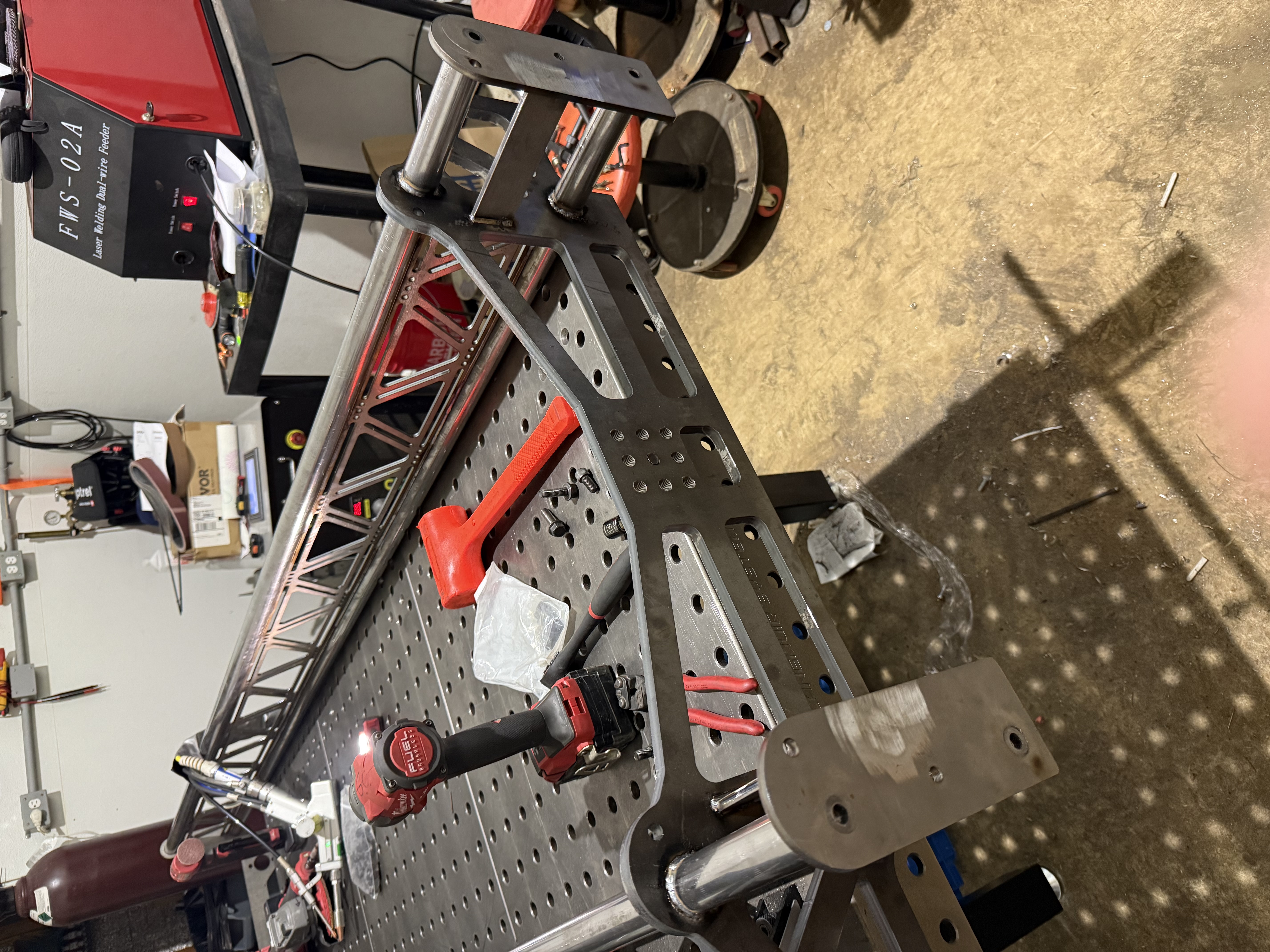 Roll cage — powder coated