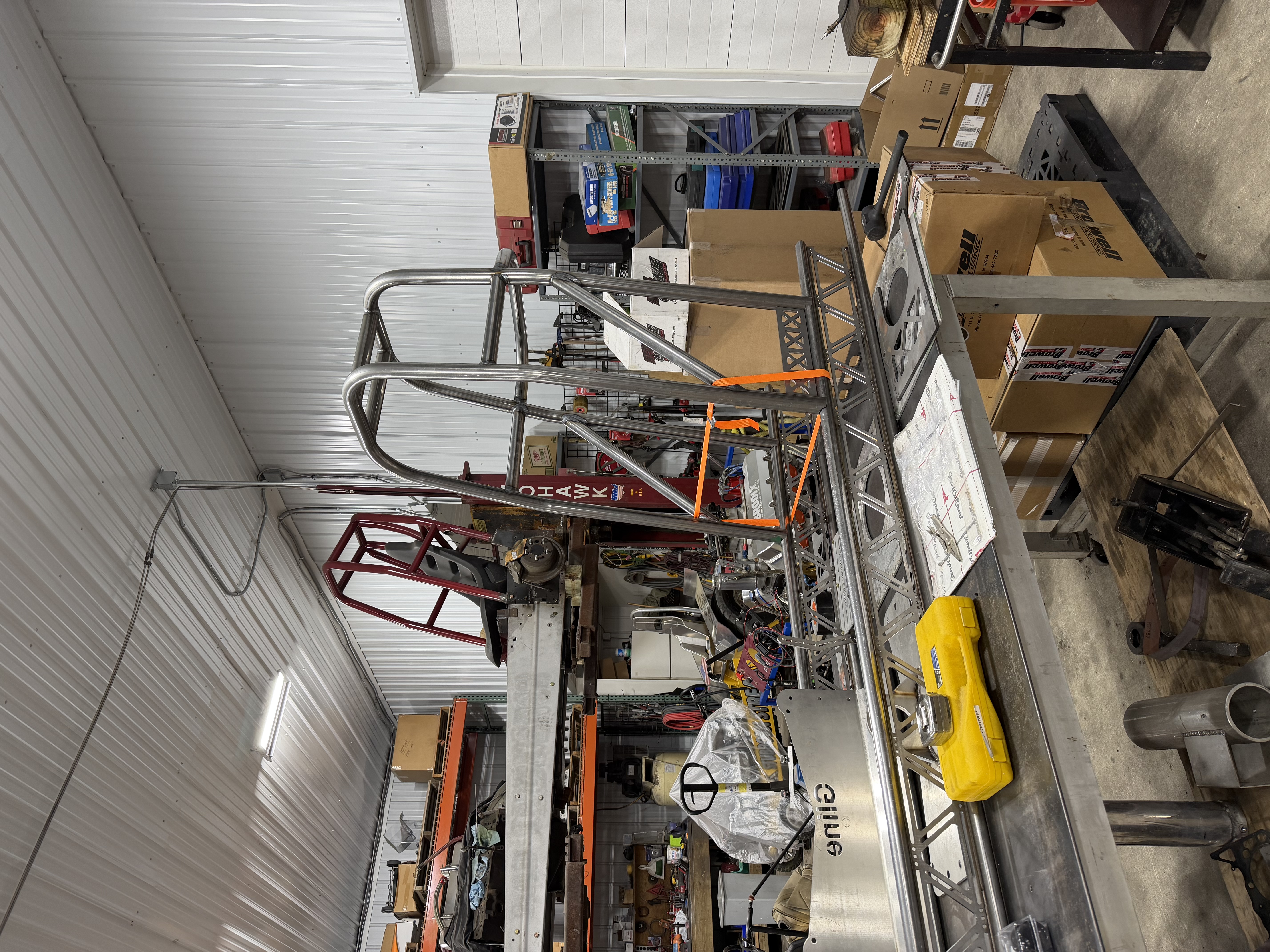 Front end mounting plates