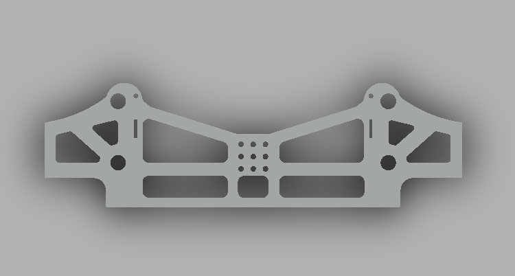 Front Center Pivot Motor Plate