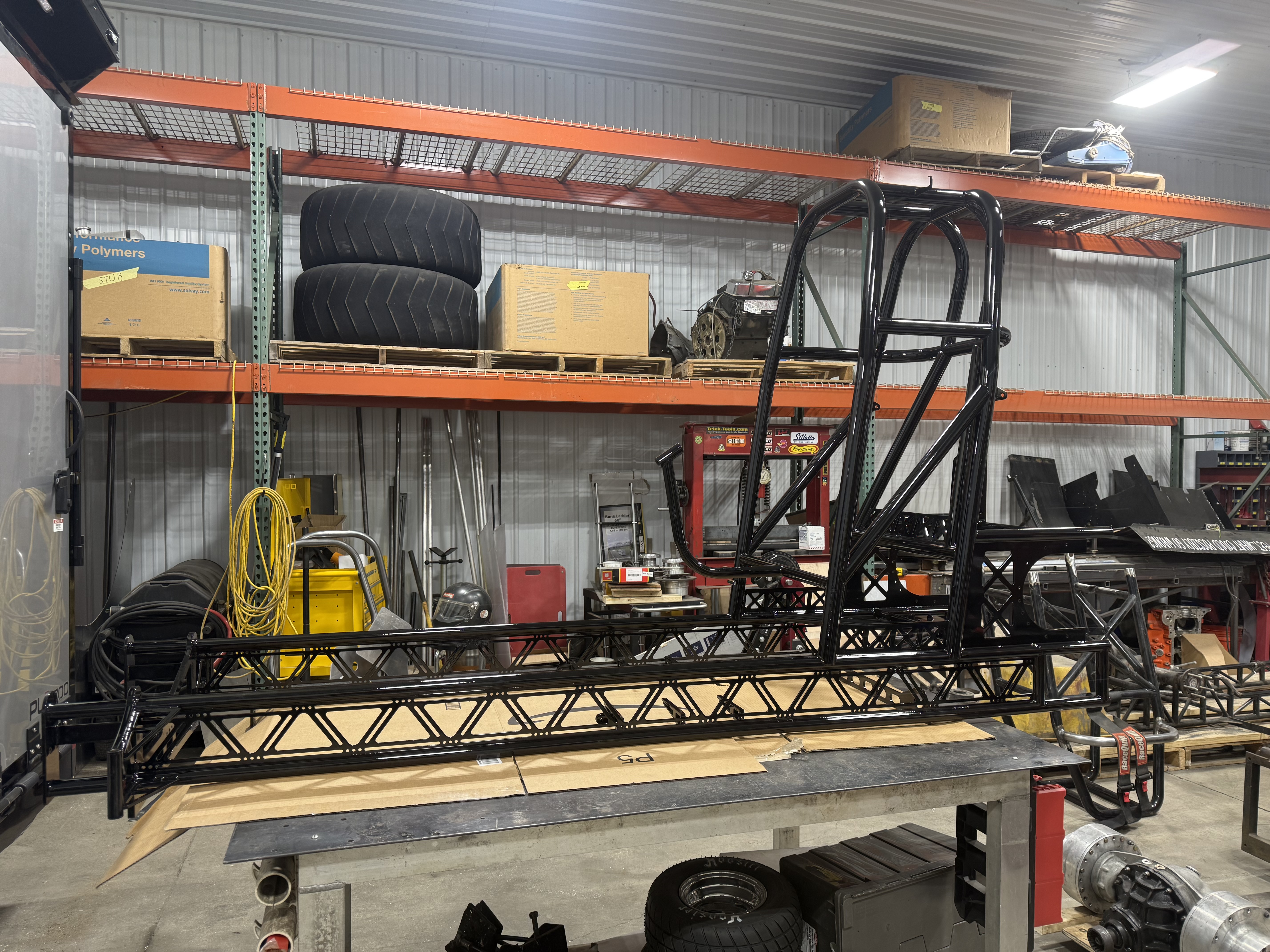 Roll cage and TrussLok rails